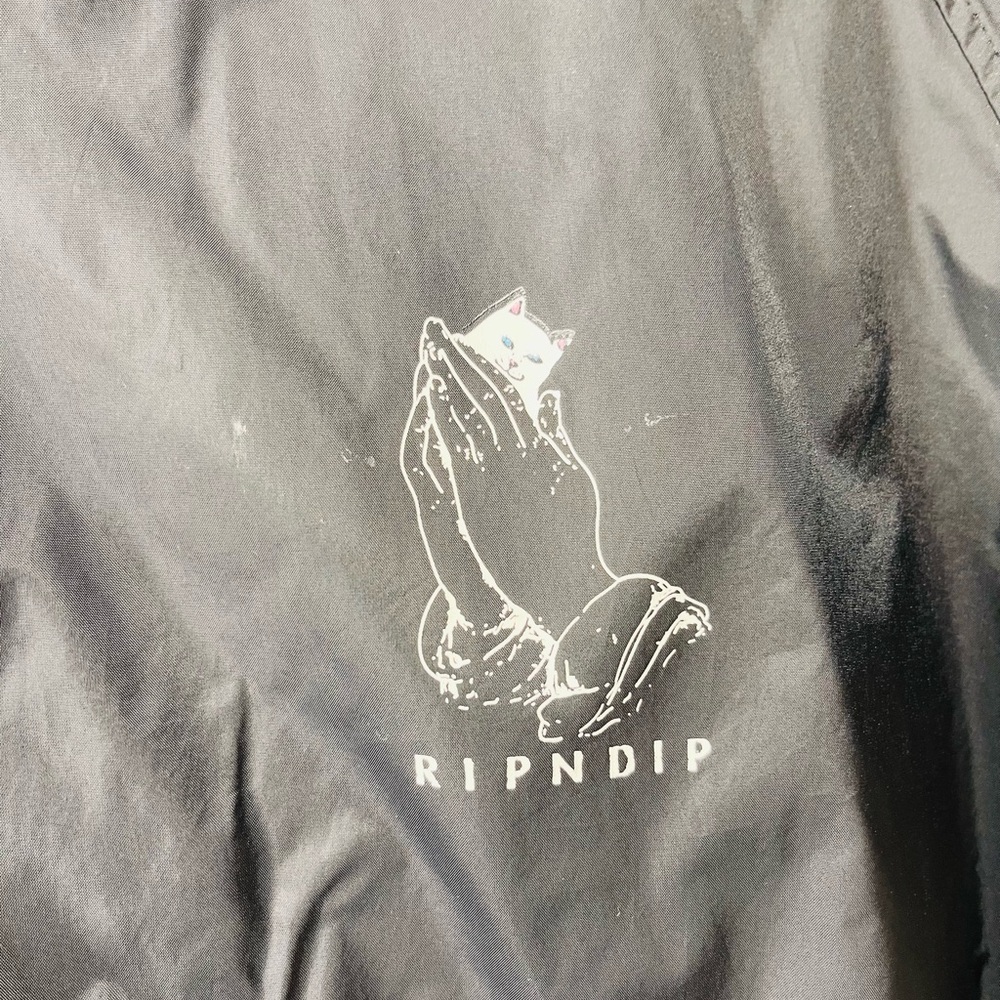 Ripndip Black Windbreaker Jacket - image 2